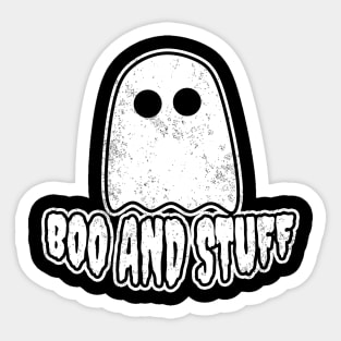 Boo and Stuff Sticker